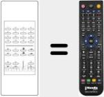 Comando &agrave; dist&acirc;ncia substituto de REM-30 N