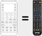 Comando à distância substituto de SDA 200