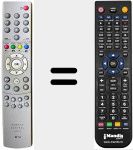 Comando à distância substituto de SF 14