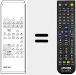 Comando à distância substituto de SHP 501