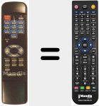 Comando &agrave; dist&acirc;ncia substituto de SIRIUS 490