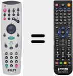 Comando à distância substituto de SL / RC03