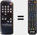 Comando &agrave; dist&acirc;ncia substituto de SPP-250