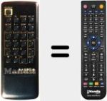 Comando &agrave; dist&acirc;ncia substituto de ST 8