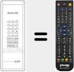 Comando &agrave; dist&acirc;ncia substituto de STEREO 400
