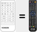 Comando &agrave; dist&acirc;ncia substituto de T 26912