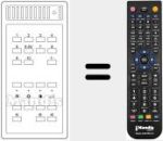 Comando &agrave; dist&acirc;ncia substituto de T 719