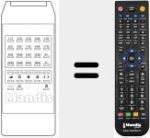 Comando &agrave; dist&acirc;ncia substituto de TP 819 C / N