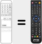 Comando &agrave; dist&acirc;ncia substituto de TC 125 SL