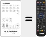 Comando à distância substituto de TC 16 A