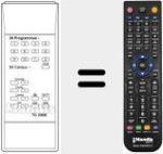 Comando à distância substituto de TC230D