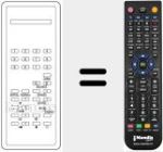 Comando &agrave; dist&acirc;ncia substituto de TC 30 E