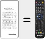 Comando &agrave; dist&acirc;ncia substituto de TC 360