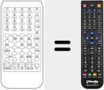 Comando &agrave; dist&acirc;ncia substituto de TELECOMPUTER 99-32 S