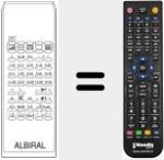 Comando à distância substituto de TM 99 C