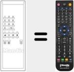 Comando &agrave; dist&acirc;ncia substituto de TP 600