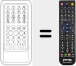 Comando à distância substituto de TRS 99 / 32