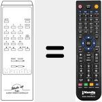 Comando &agrave; dist&acirc;ncia substituto de 08-201660-003
