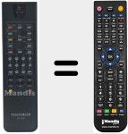 Comando à distância substituto de FB 1320 (80432550)