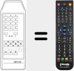 Comando &agrave; dist&acirc;ncia substituto de UKV 110
