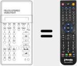 Comando &agrave; dist&acirc;ncia substituto de UNIVERSUM 9589672