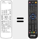 Comando &agrave; dist&acirc;ncia substituto de VR 411 L