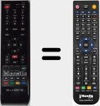 Comando &agrave; dist&acirc;ncia substituto de RC039