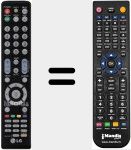 Comando à distância substituto de MKJ61841702