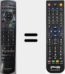 Comando &agrave; dist&acirc;ncia substituto de N2QAYB000116