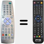 Comando &agrave; dist&acirc;ncia substituto de RC 11 P 27