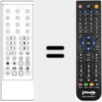 Comando &agrave; dist&acirc;ncia substituto de RC 1002