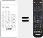 Comando &agrave; dist&acirc;ncia substituto de RC 300