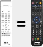 Comando &agrave; dist&acirc;ncia substituto de RC 505