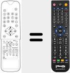 Comando &agrave; dist&acirc;ncia substituto de RC 613311