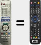 Comando &agrave; dist&acirc;ncia substituto de EUR7659YG0