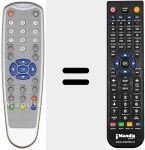 Comando &agrave; dist&acirc;ncia substituto de RC 1227