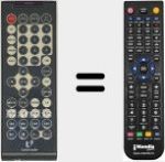 Comando &agrave; dist&acirc;ncia substituto de REMCON840