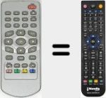 Comando &agrave; dist&acirc;ncia substituto de REMCON586