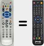 Comando &agrave; dist&acirc;ncia substituto de RC1144201/00