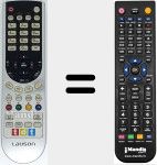 Comando &agrave; dist&acirc;ncia substituto de MD111
