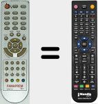 Comando à distância substituto de CPM-702