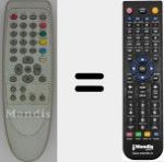 Comando &agrave; dist&acirc;ncia substituto de RC1153522/00 (313923809291)