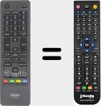 Comando à distância substituto de HTR-A18H (398GRABD5NEHRQ)