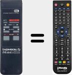 Comando à distância substituto de VTM2800 (925TX1751)