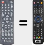 Comando &agrave; dist&acirc;ncia substituto de AUNA001