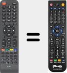 Comando à distância substituto de H003