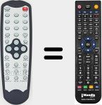 Comando &agrave; dist&acirc;ncia substituto de HH-338