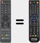 Comando à distância substituto de I14000000632