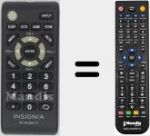 Comando à distância substituto de NS-RC4NA-17
