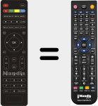 Comando &agrave; dist&acirc;ncia substituto de KOG001